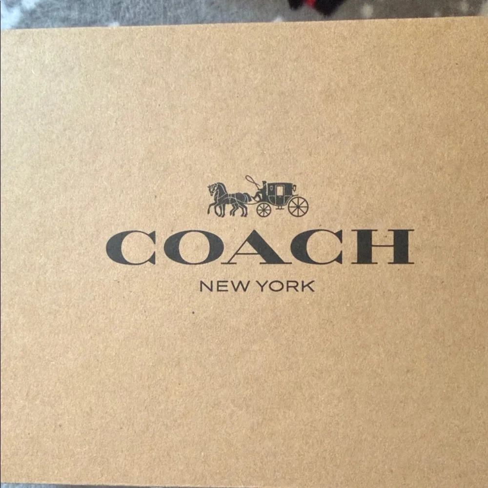 Coach Dark Brown Leather Men's Wallet